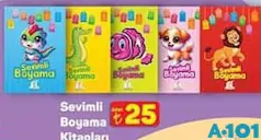 SEVİMLİ BOYAMA KİTAPLARI fiyat ve kampanya bilgisi